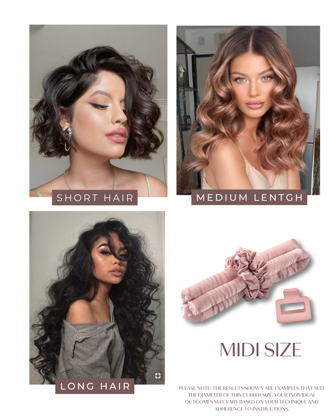 ZERO HEAT SET - MIDI SIZE