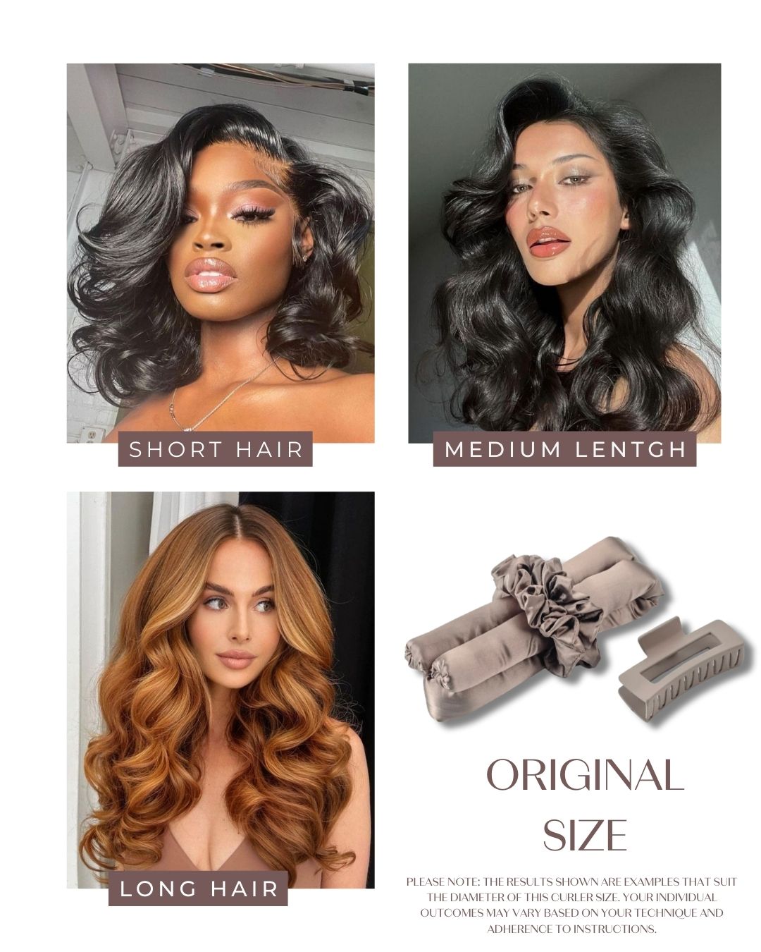 ZERO HEAT SET - ORIGINAL SIZE